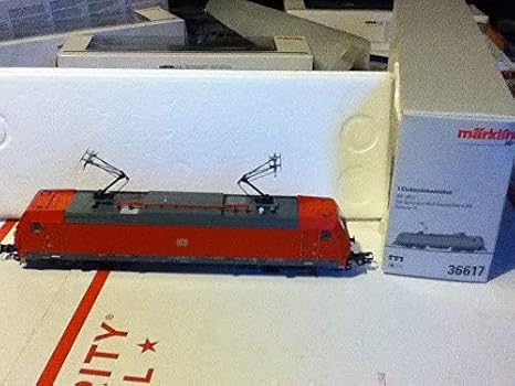 MARKLIN HO Digital MFX DECODER All CAST Heavy Metal DB Electric BR-185.2 Locomotive 36617 with Extended Sounds and Lights FUNTIONS