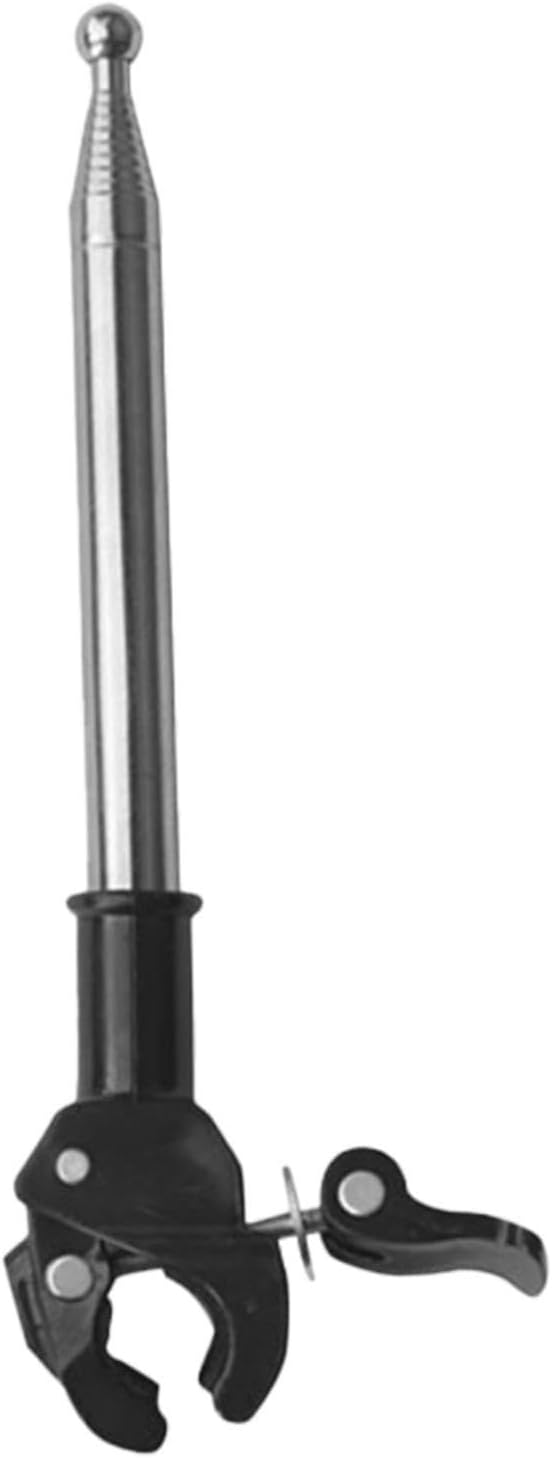 DNCG Motorcycle Adjustable Flagpole, Flag Display, Flagpole Stand, Stainless Steel Bikes Flagpole Mount, Outdoor Weather Resistant Flag, Motorcycle Safety Flag, Motorcycle Flagpole