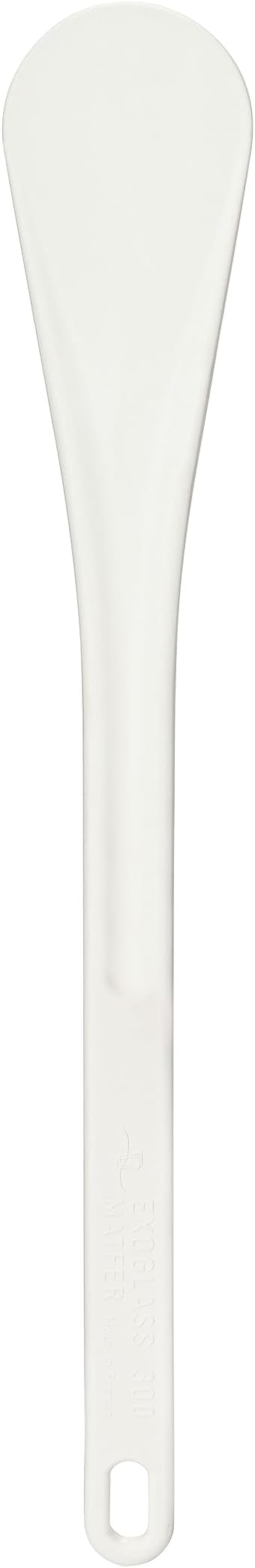 Matfer Bourgeat Exoglass High Temperature Spoonula, 9 7/8" - Spatula for Mixing, Baking & Scraping