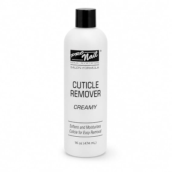 PRONAIL Salon Cuticle Remover Cream, No-Drip Nail Prep, 16 oz
