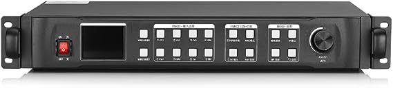 Kystar High Resolution Video Processor LED Multi-Screen Video Processor, 25601536@60Hz Matrix 1x2 Video Wall Controller- U2 Media Player