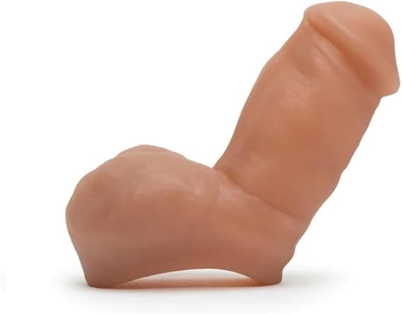 Squishy Silicone Stand-to-Pee Packer J11328
