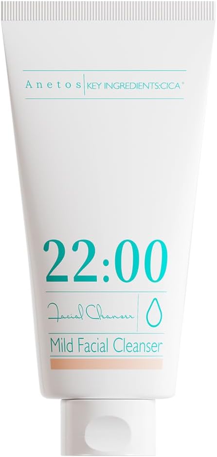 22:00 Anetos Mild Facial Cleanser CICA Deer Foam Face Wash Mini Size 50ml