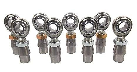 3/4 X 3/4-16 Econ.4-Link Rod End Kit, Bungs .095 Wall