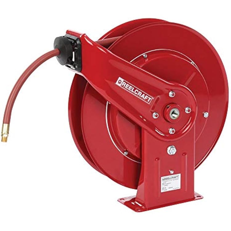 Reelcraft 7850-OLP121-12 x 50 ft. 300 psi, Hose Reel w 12 Hose End