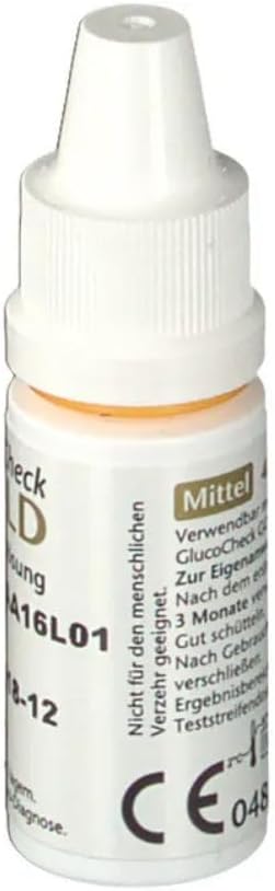 Aktivmed GlucoCheck Gold Kontrolllösung mittel 4 ml Lösung