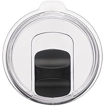 20 oz Tumbler Lid, Replacement Lids Compatible for YETI 20 oz Tumbler, 10/24 oz Mug and 10 oz Lowball, Spill Proof Cup Lids Covers with Magnetic Slider Switch, BPA Free