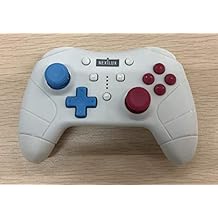 Wireless Pro Mini Controller Compatible with Nintendo Switch (Motion Sensor & Turbo Enhanced), PC, Android Phone and Android TV - Light Gray (NXL-95227)