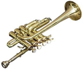 SALE - 62 Piccolo Trumpet, Bb, Brass Polished with case and mouthpiece.