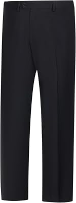 Mens Premium Classic Fit Regular and Big & Tall Suit SeparatesPants & Jackets Black