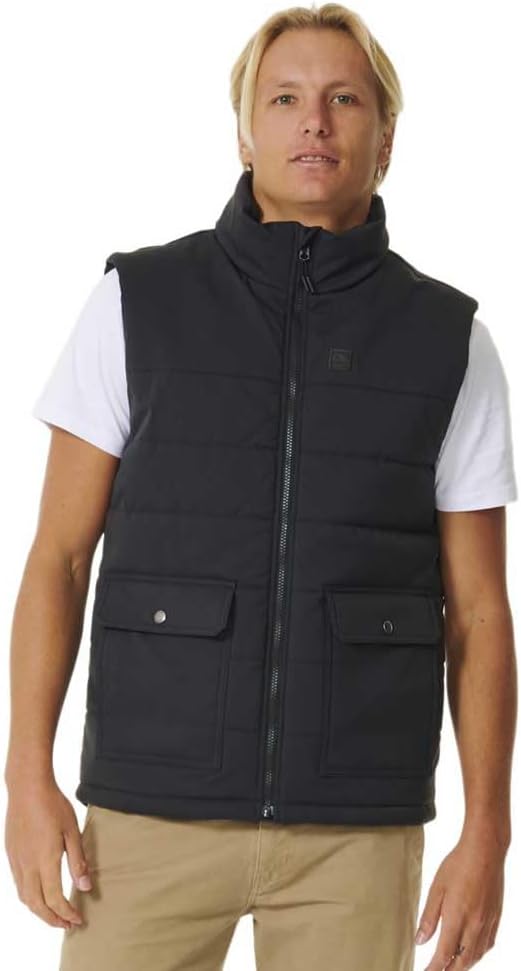 Rip Curl Ridge Anti-Series L Jacket, Black, L, Black, Large