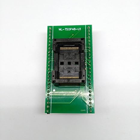 Standard TSOP48-0.5 Open Top Programming Socket IC Test Socket Flash Programmer Adapter TSOP48 socket