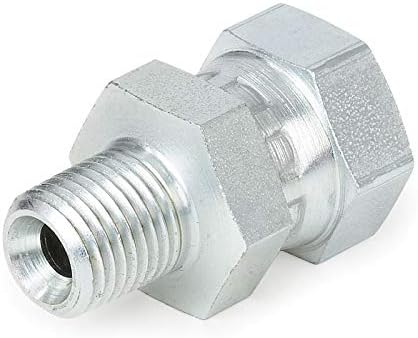 Bedford 12-403 Swivel Adapter 1/4" NPT(m) x 3/8" NPS(f)