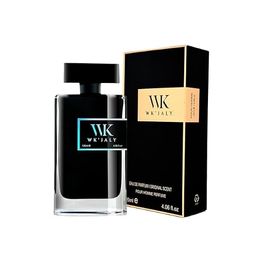 WK JALY Eau De Parfum For Men, With Notes of Bergamot, Woody, Rosemary, Mens Cologne Perfume, Long Lasting Scent, 4 oz