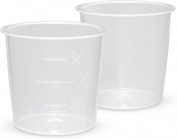 Univen 180ml PP Rice Measuring Cup Compatible with Zojirushi Rice Cookers 8-M-CUP 2 Pack
