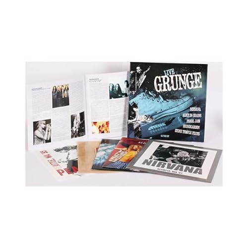 Live Grunge Ultimate Collection Featuring Nirvana, Alice in Chains, Pearl Jam, STP, Soundgarden Live Perfomances Hand Numbered by Various Set