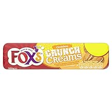 Fox's Golden Crunch Cream - 168g - Pack of 4 (168g x 4)
