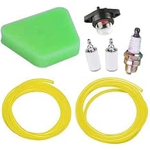 Air Fuel Filter Primer Bulb Fuel Line Spark Plug for Poulan Craftsman Chainsaw Replaces 530037793 530095646 530071835 188-513-1