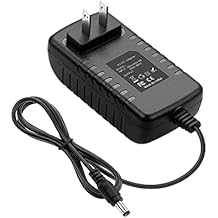BestCH AC/DC Adapter Compatible with Supersonic 9" SC-499 SC-499D, SC-495 7" Portable Rechargeable TFT LCD TV Television Digital Tuner Power Supply Cord Cable Wall Home Charger Input: 100V - 120V