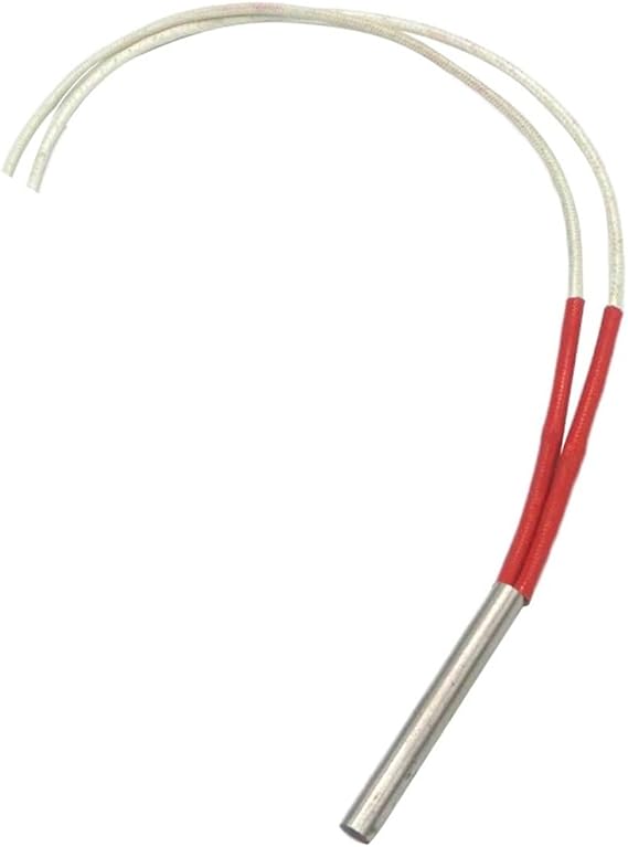 Cartridge Heater 2pcs AC110V/220V/380V Cartridge Heater for Molding, 6x35mm/0.236x1.38 Tube Size, 50W/60W/70W(220V,316SUS 80W)