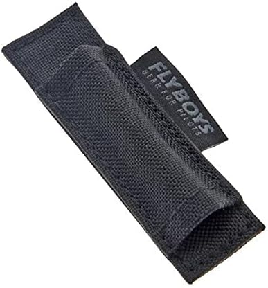 FLYBOYS Single Pen Holder - Heavy Duty Reversible Kneeboard - for Professional Pilots, General Aviation...