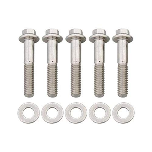 ARP 614-2500 Stainless Steel 716-14 RH Thread 2.500 UHL 12-Point Bolt with 12 Socket and Washer, Set of 5