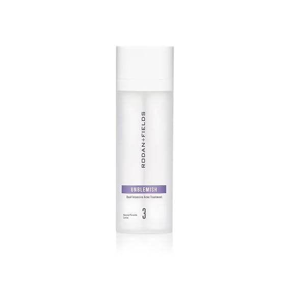 Rodan  Fields Unblemish Dual Intensive Acne Treatment | 0.76 Fl Oz | Targets Blemishes | Benzoyl Peroxide & Ceramides
