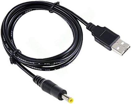 USB to DC DC Barrel Jack Power Cable Adapter Wire Connector 4.0 x 1.7mm