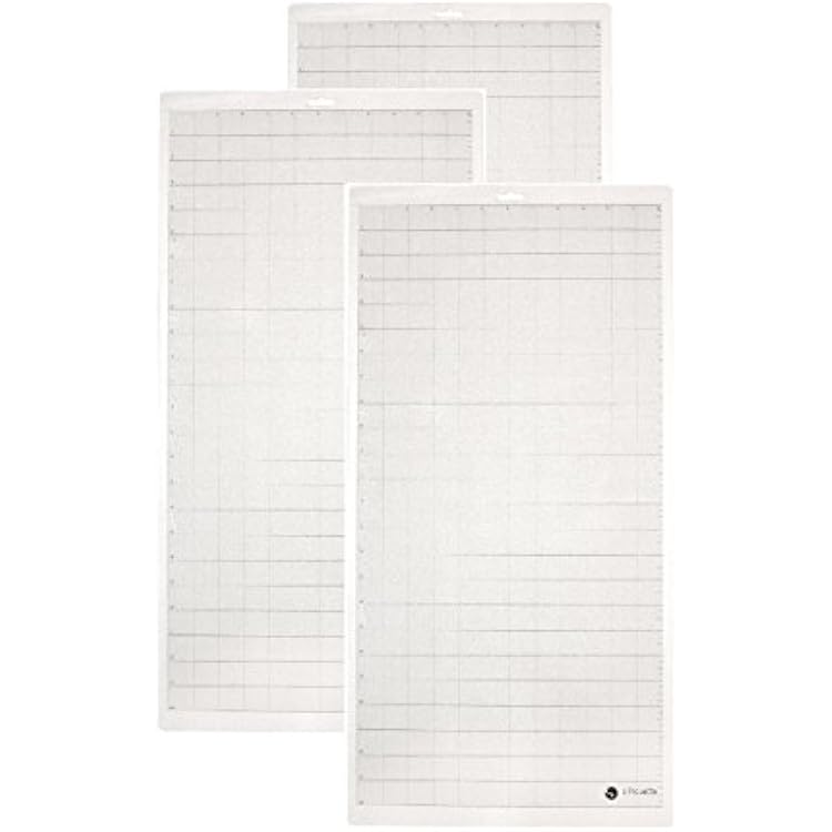 Silhouette Cameo 12-Inch by 24-Inch Cutting Mat 3 Pack