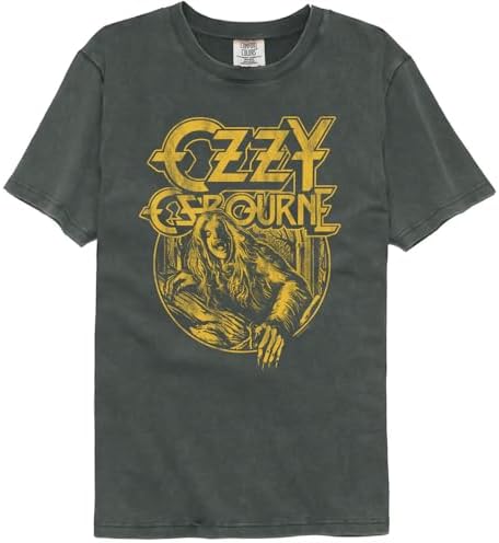 Premium Collection Ozzy Osbourne Bark at The Moon Adult Comfort Colors T Shirt Heavy Metal Band Tees