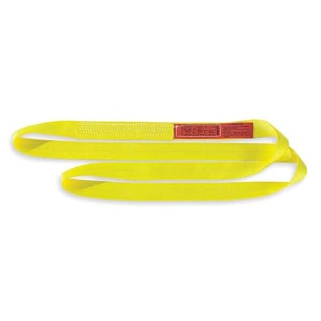 Lift-All EN1602DX6 Polyester Web Sling, Type 5, 2" Width, 6' Length