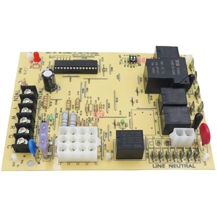 PCBBF112S Upgraded Replacement for Furnace Control Circuit Board PCBBF112S,Replacement for White-RodgersGoodmanAmana Furnace Circuit Board 50A55-743,PCBBF112, PCBBF123, PCBBF110