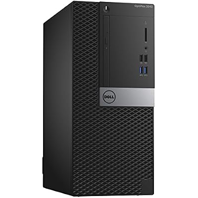 Dell MXM0H OptiPlex 3040 MT Intel Core i5-6500, 8GB 1600MHz DDR3L RAM, 500GB HDD, Windows 10 Pro, Black