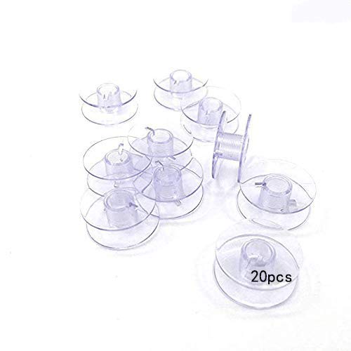 LNKA 20PCS Plastic Bobbins 55623P SA159 Compatible with Bernina 1000,1000,1001,1070,1080 Sewing Machine
