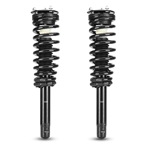 Front Struts Shocks wCoil Springs for 2010 2011 2012 Ford Fusion 2.5L, 2010 2011 Mercury Milan 2.5L L4, Strut Shock Absorbers Assembly Replace for 272596