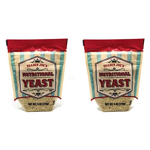 Trader Joes Nutritional Yeast - Vegan, Gluten-free, 4 Ounce - PACK OF 2