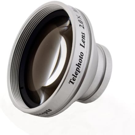 2.0X High Grade Telephoto Conversion Lens (37mm) for Sony HDR-CX330