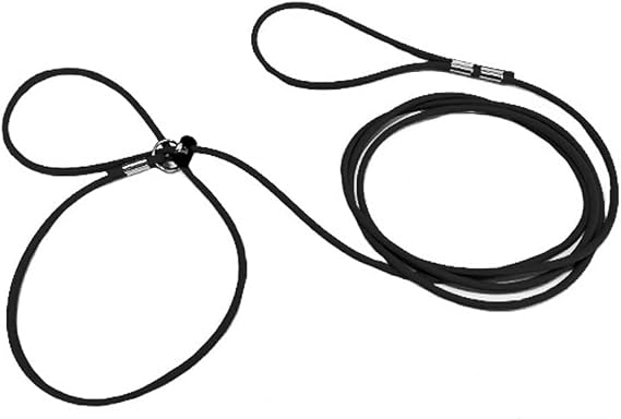 Piggy Poo and Crew 12 Foot Mini Pig Harness Adjustable Harness & Leash for Animals Pigs Ferrets Rabbits Guinea Pigs Dogs Cats Reptile Rodents Small Animals (Black)