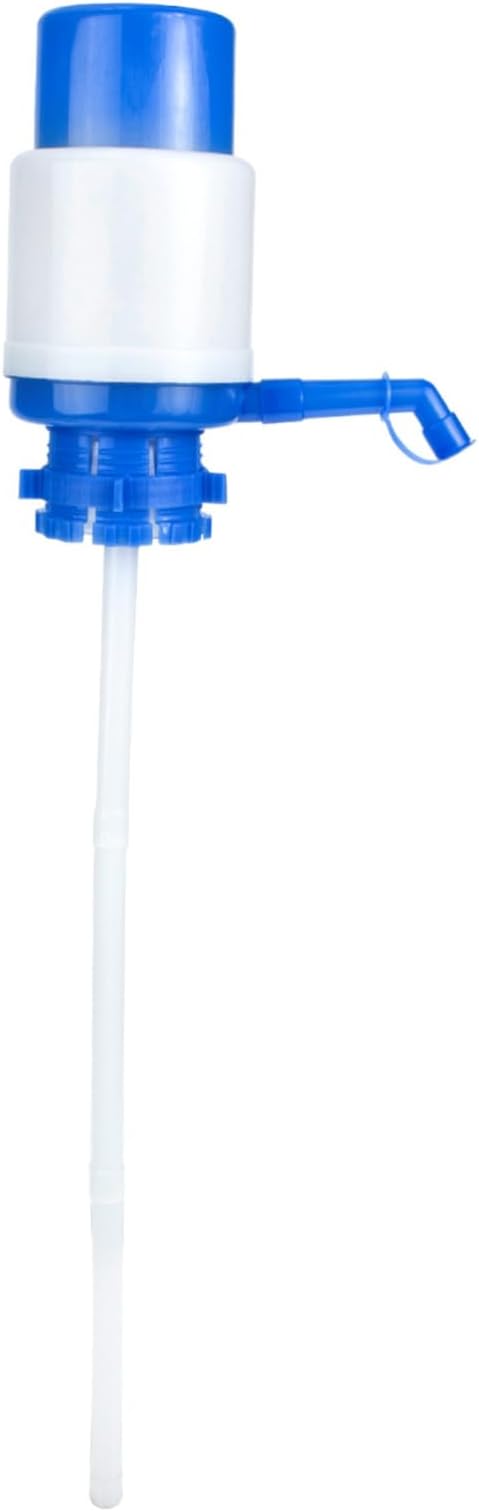 Manual Water Pump for 5 Gallon Bottles Hand Press Drinking Water Dispenser Portable Easy-to-Use for Home Office and Outdoor