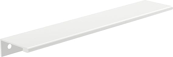 Richelieu | Lincoln 7 9/16-inch (192 mm) White Cabinet Edge Pull