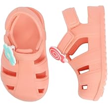 ChayChax Toddler Boys Girls Wide Toe Box Sandals Children's Closed Toe Water Sandal with Adjustable Strap
