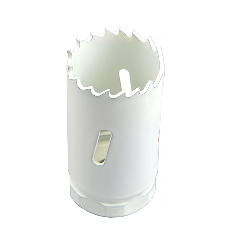 MaxTool 1-7/64" Bi-Metal Hole Saw 28mm High Speed Steel M3 Bimetal Holesaw with 1.75" Deep 1/2-20 Thread for Cut Metal Wood Plastic; BM03W44R107