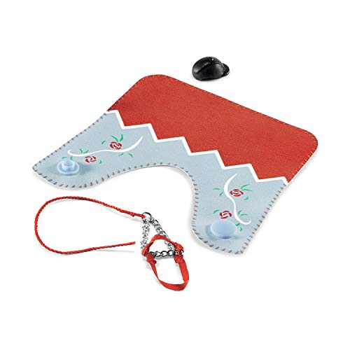 Schleich Horse Club Hannah and Cayenne Blanket and Halter Horse Toy for Girls and Boys 42459n