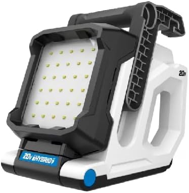 HART 20-Volt Hybrid LED Magnet Light, 1,500 Lumens (Battery Not Included)