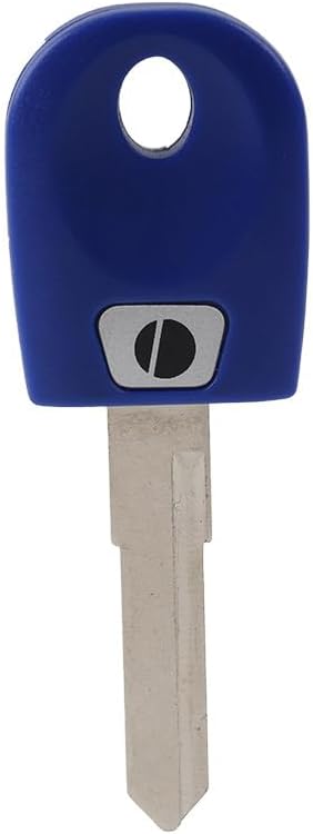 Cnaloo12 Blue Motorcycle Blank Key Uncut Blade Motorcycle Blank Key Replacement For Ducati 939 797 821 1198 Monster 1200 Hypermotard
