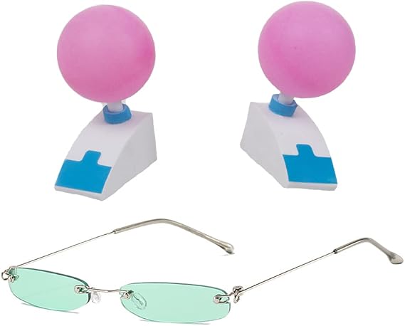 Saiki Kusuo Glasses + Hair Clips,Anime The Disastrous Life of Saiki K Cosplay Costume Accessories