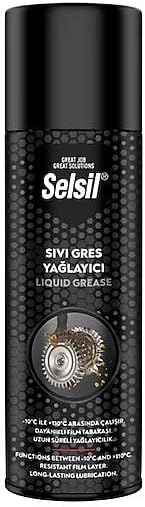 KATAR Selsil Sıvı Gres Yağlayıcı Sprey 500 ml