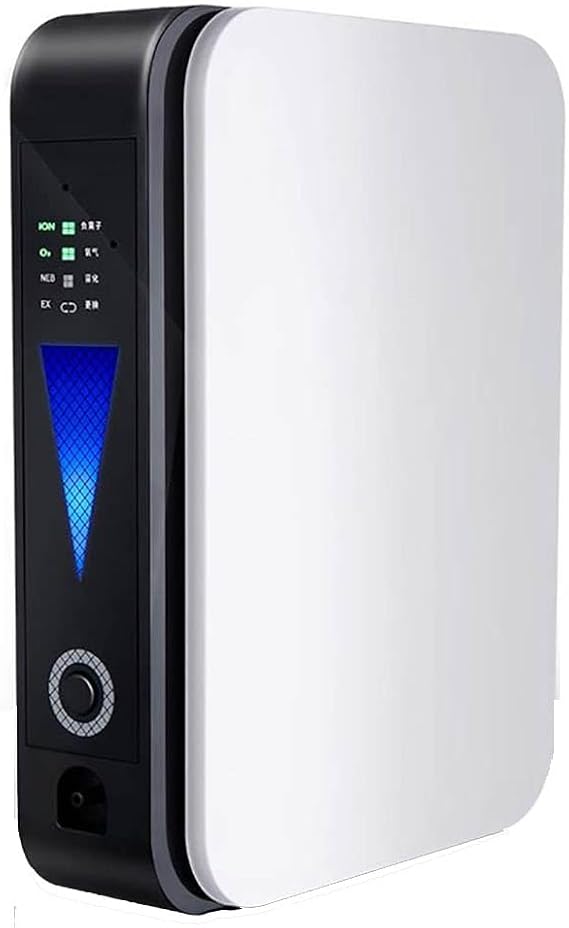 Home Oxygen Concentrator, 1L/min Portable Oxygen Concentrator, Adjustable Oxygen Concentrator, 45dB Silent Operation, Suitable for Home Personal Care and Travel Use Car Air Purifier