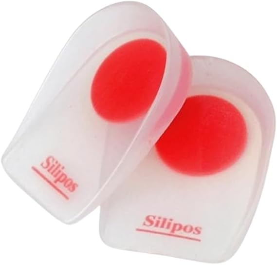 Silipos WonderZorb Silicone Gel Heel Cups for Heel Pain & Plantar Fasciitis