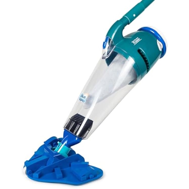 Pool Blaster Fusion PV-10 Hand-Held Lithium Cleaner, Blue